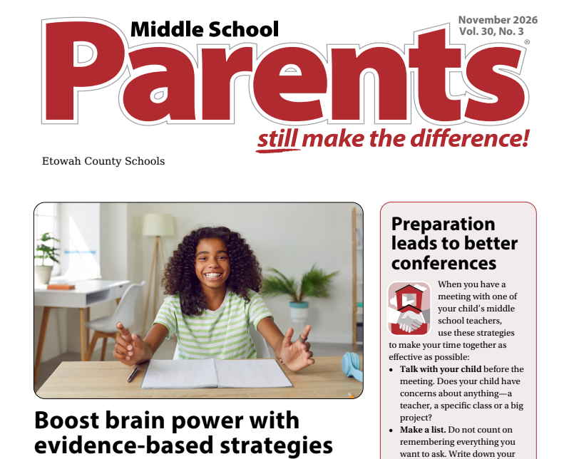 Parents Make the Difference: November 2026 Edition